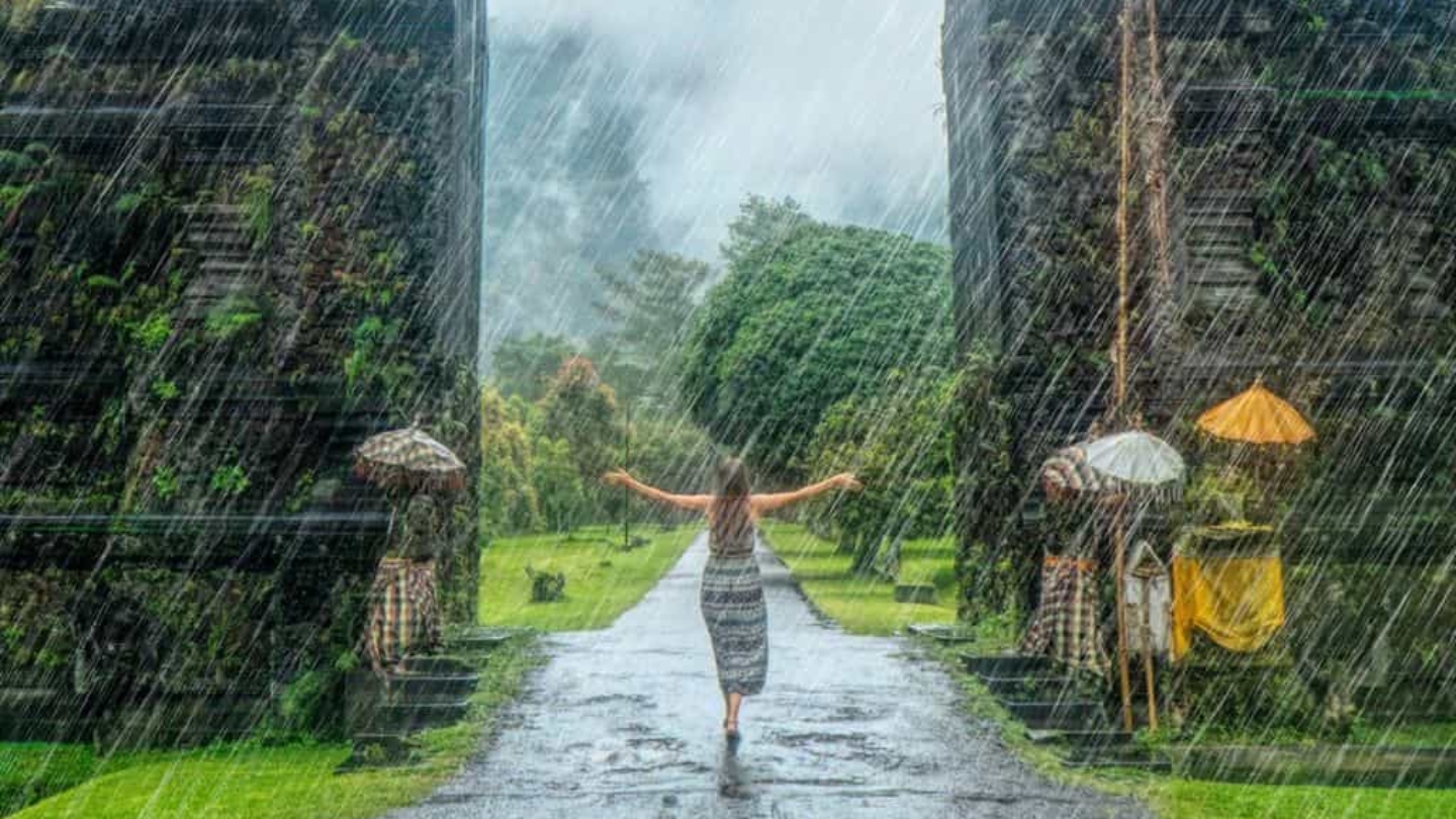 Anche la stagione delle piogge a Bali è un'esperienza unica che vale la pena vivere