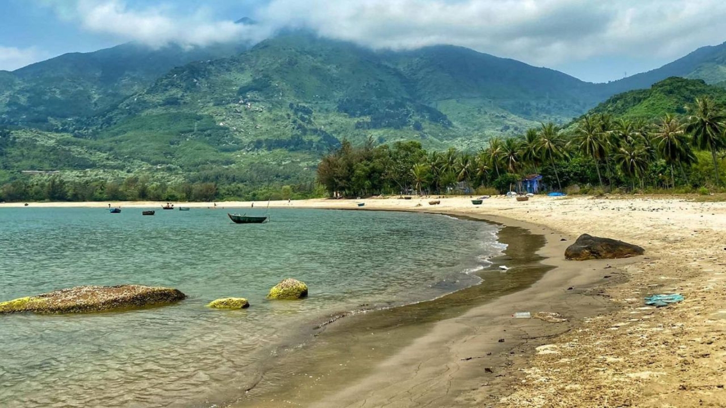 La spiaggia di Da Nang