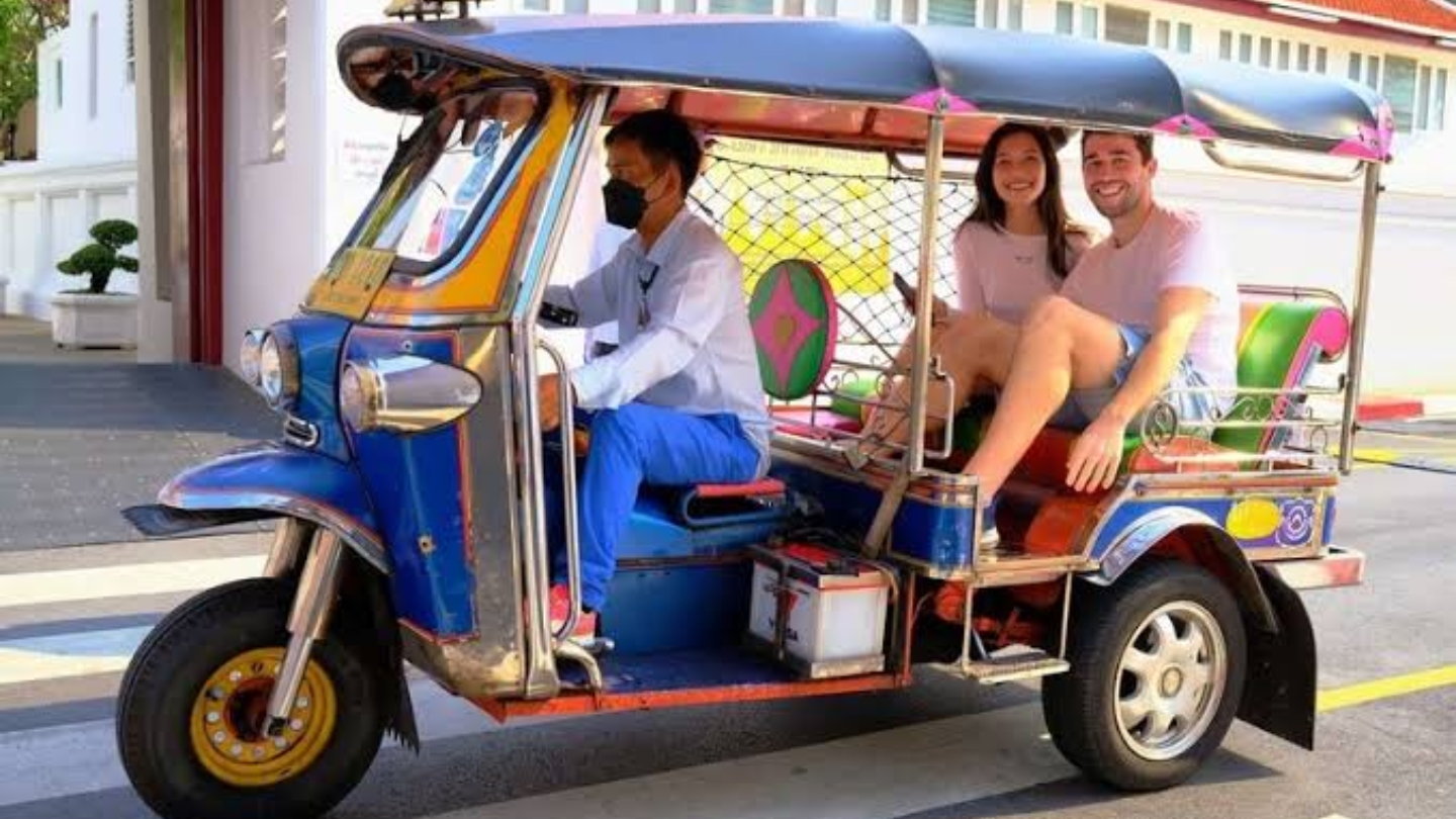 Uno dei mezzi di trasporto famoso a Battambang
