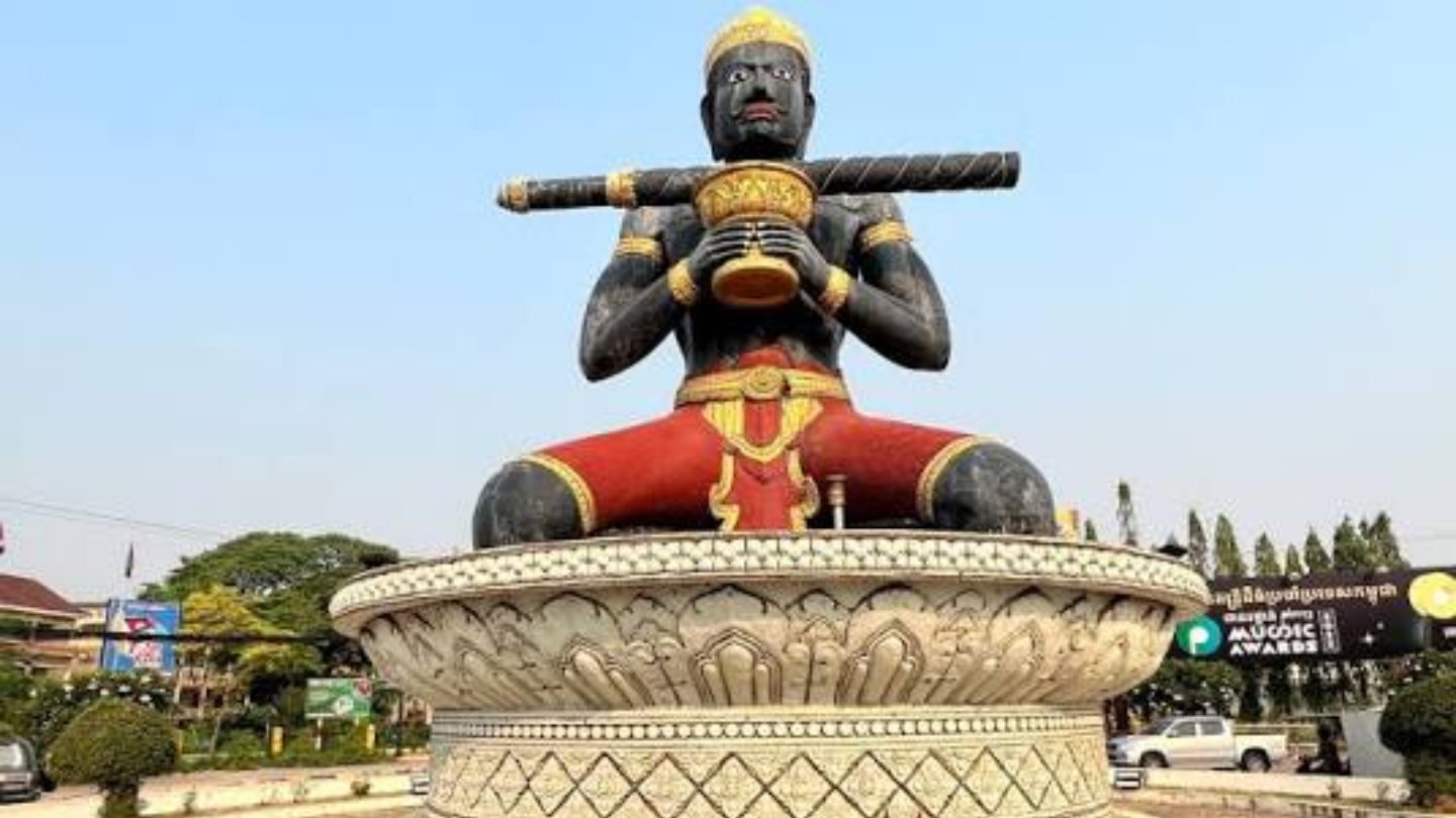 Uno dei siti antichi famosi a Battambang