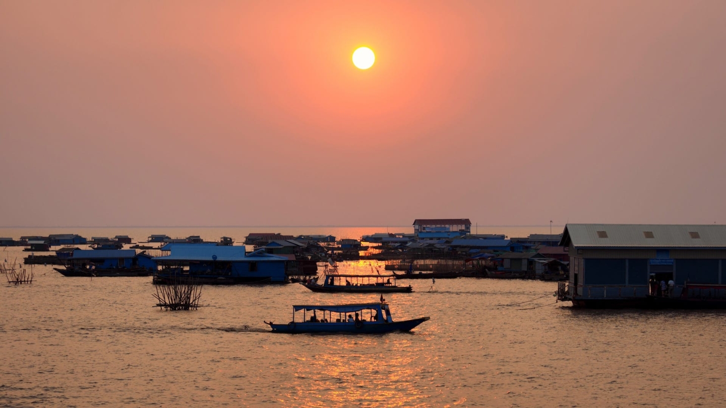 Lago Tonlé Sap - Dove andare in Cambogia a giugno ?