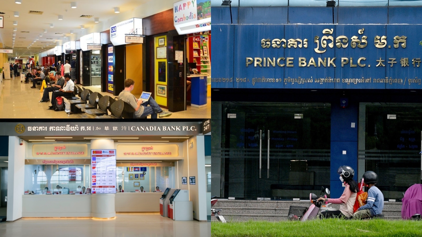 Altri posti per cambiare valuta in Cambogia