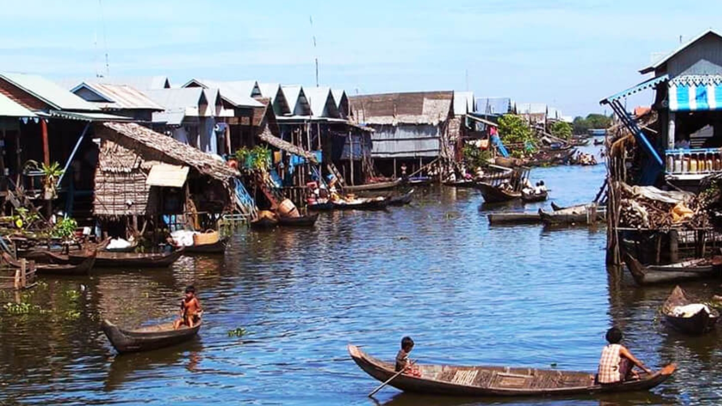 Kompong Khleang in Cambogia