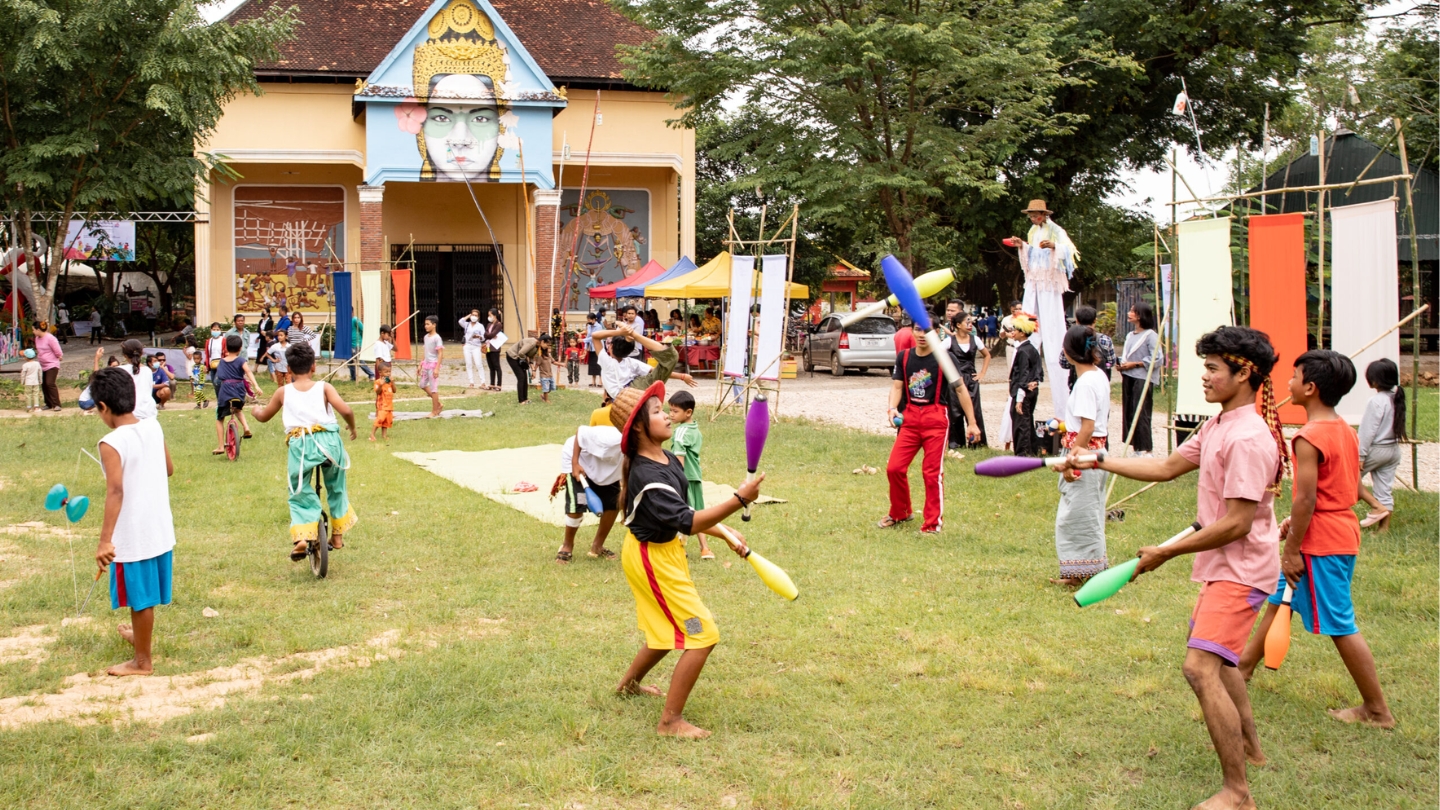 Circo Phare Ponleu Selpak durante il nostro itinerario di 3 settimane in Cambogia