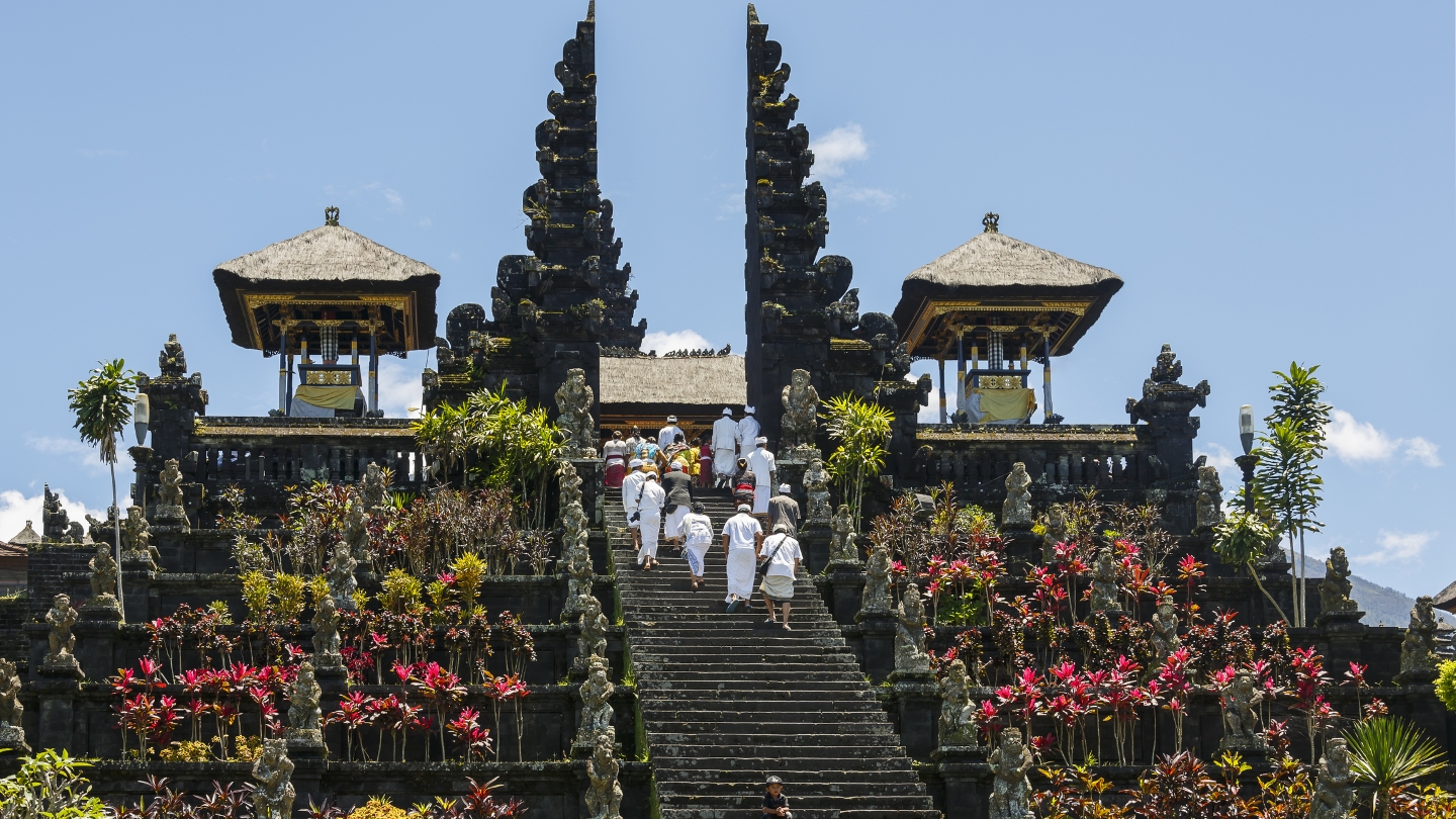 La stagione secca è il periodo migliore per visitare Bali e i suoi templi