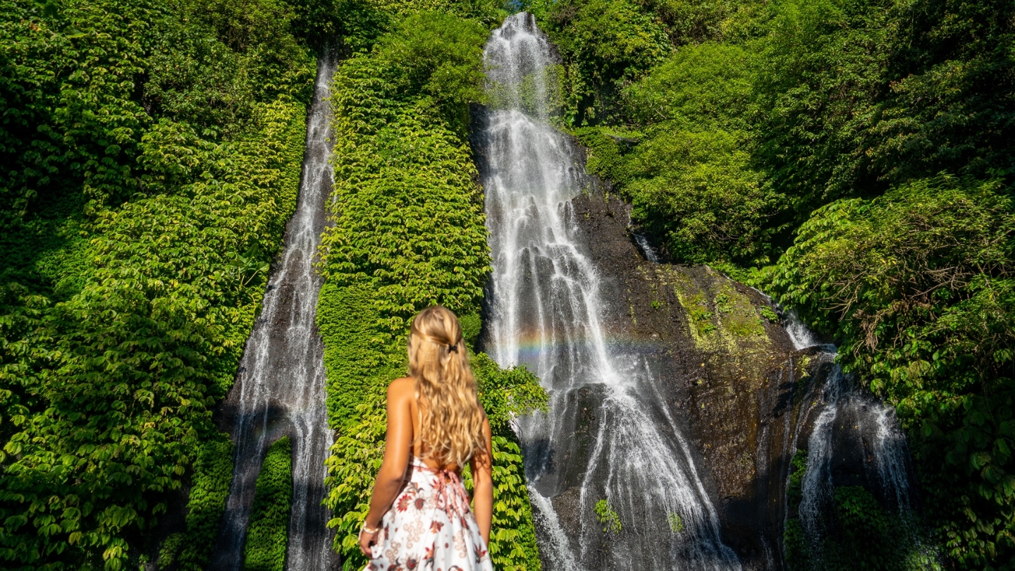 Cascate di Bali splendenti - scopri quando andare in base alla meteo