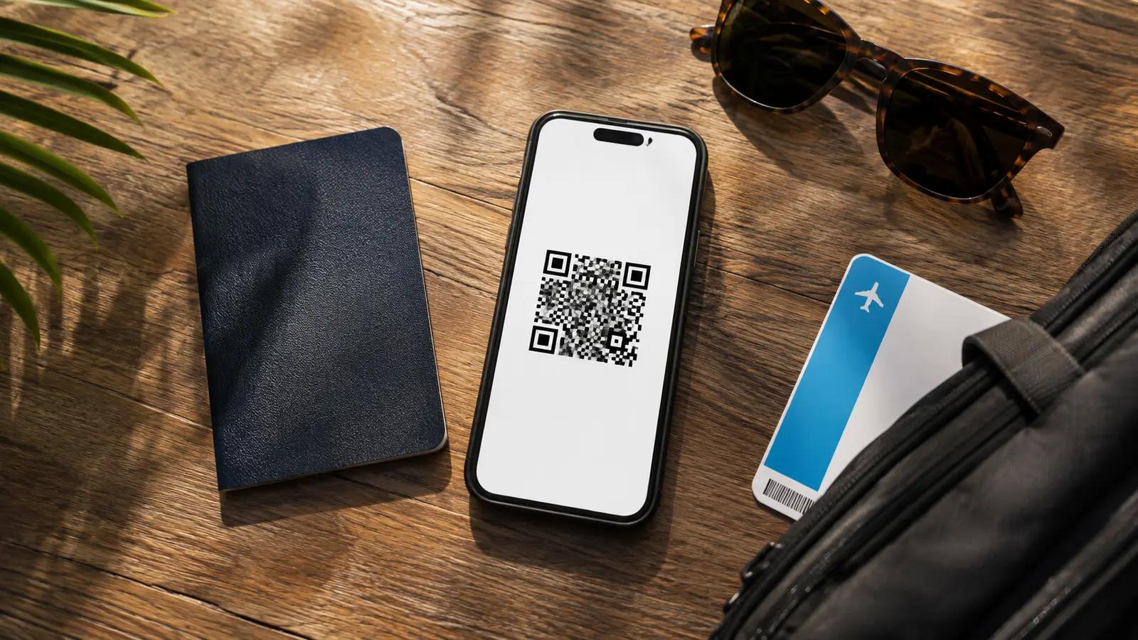 Invia il modulo e salva il codice QR