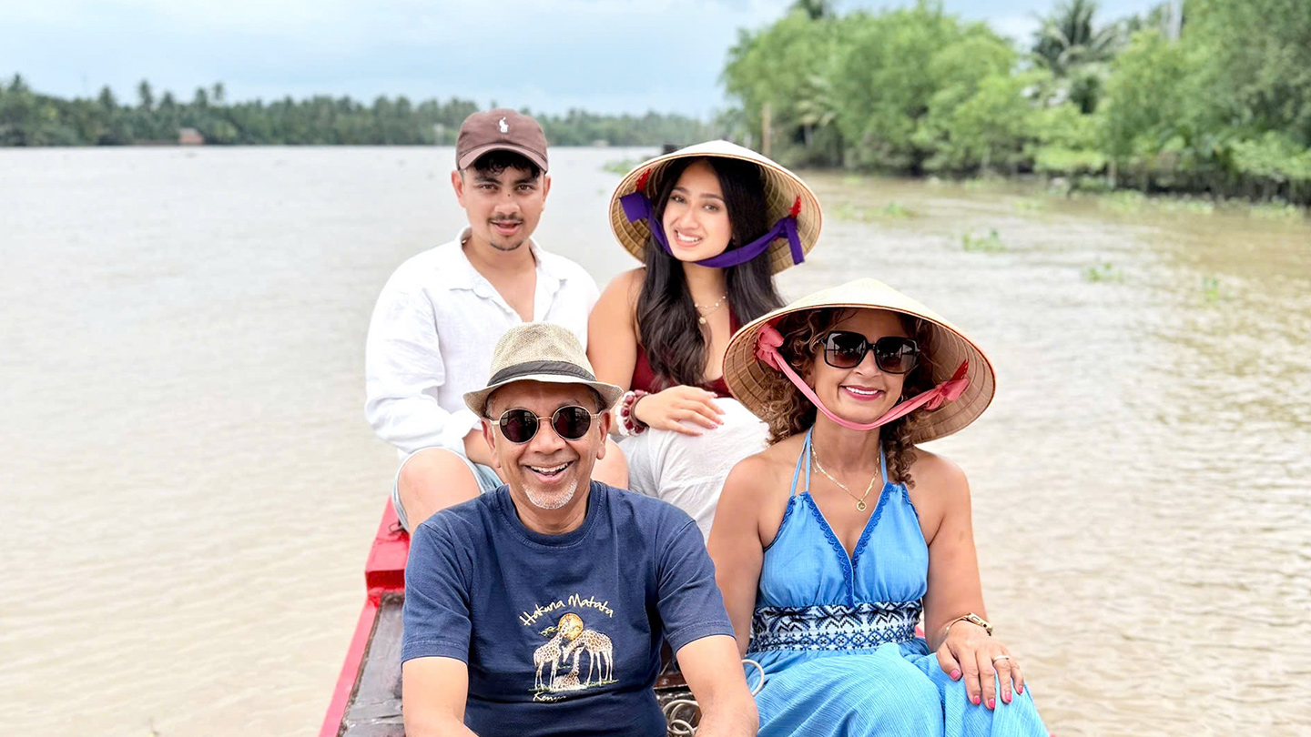 Esplorare il delta del Mekong 
