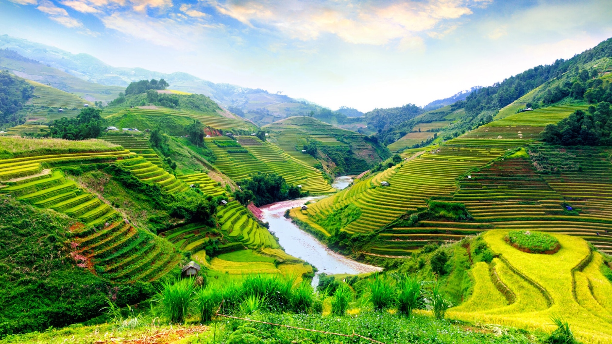Ammirare i paesaggi di Vietnam nel migliore periodo