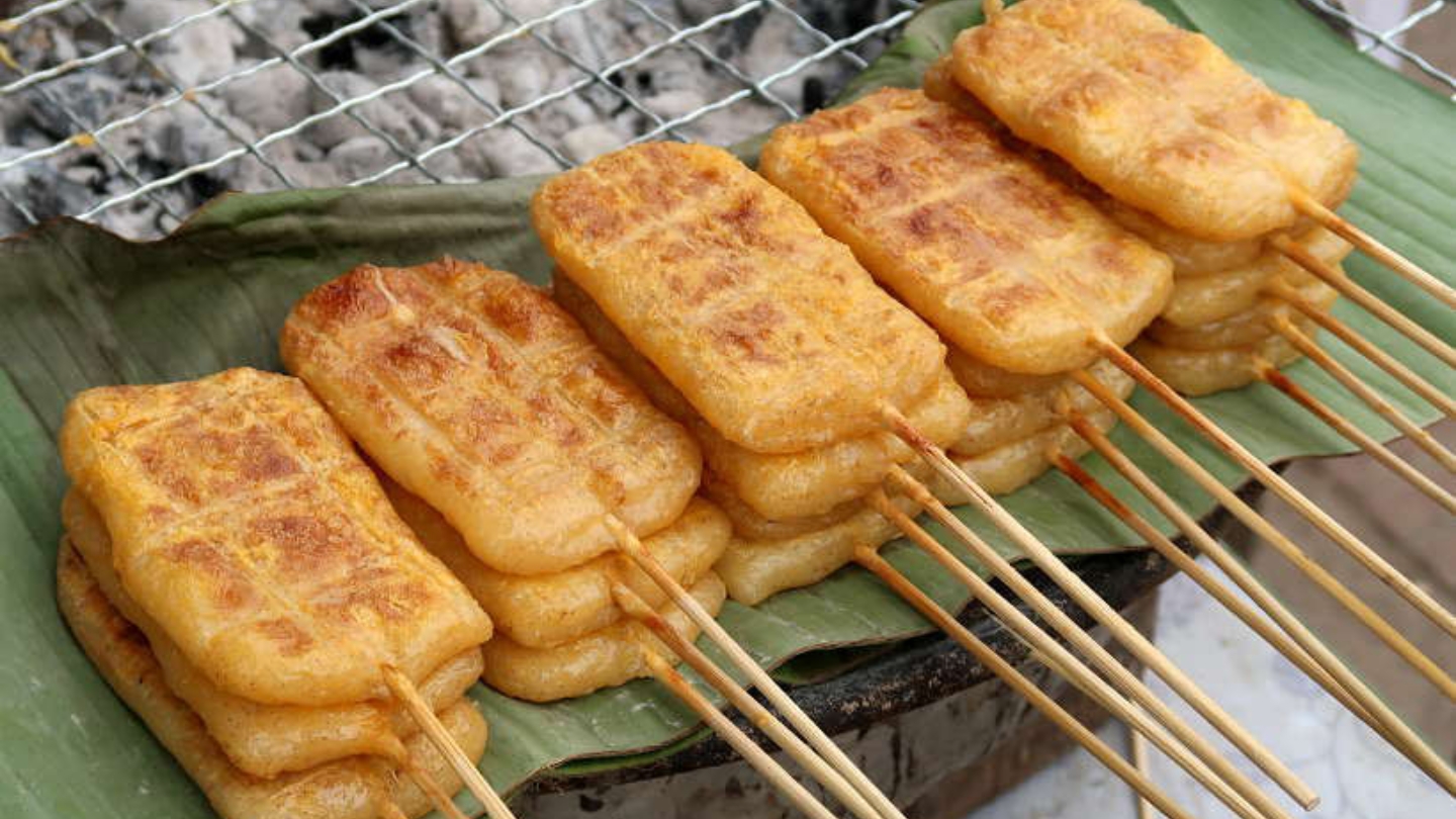 Fawm Kauv, una delle specialità dello street food Vientiane