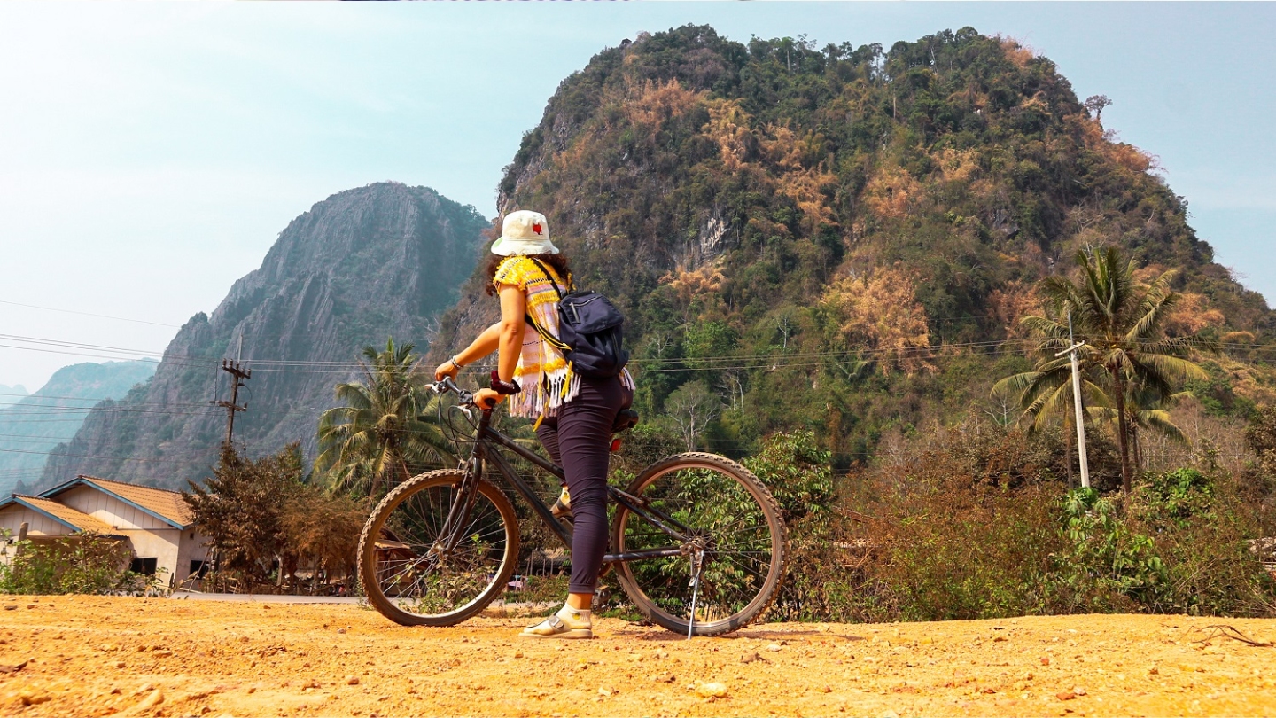 Tour bicicletta Vang Vieng nono giorno
