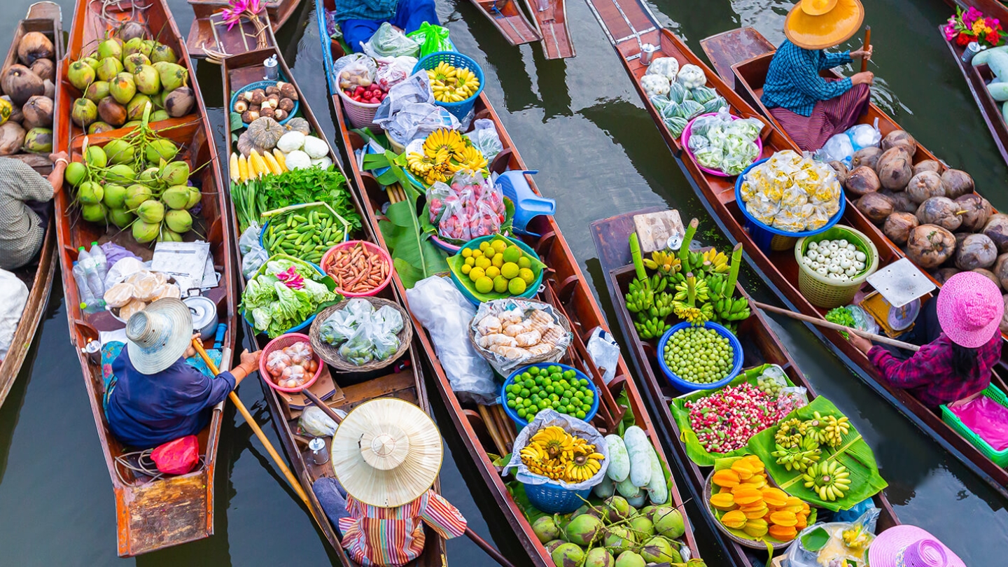 Mercato galleggiante di Damnoen Saduak - cosa vedere a Bangkok in 2 giorni ? 