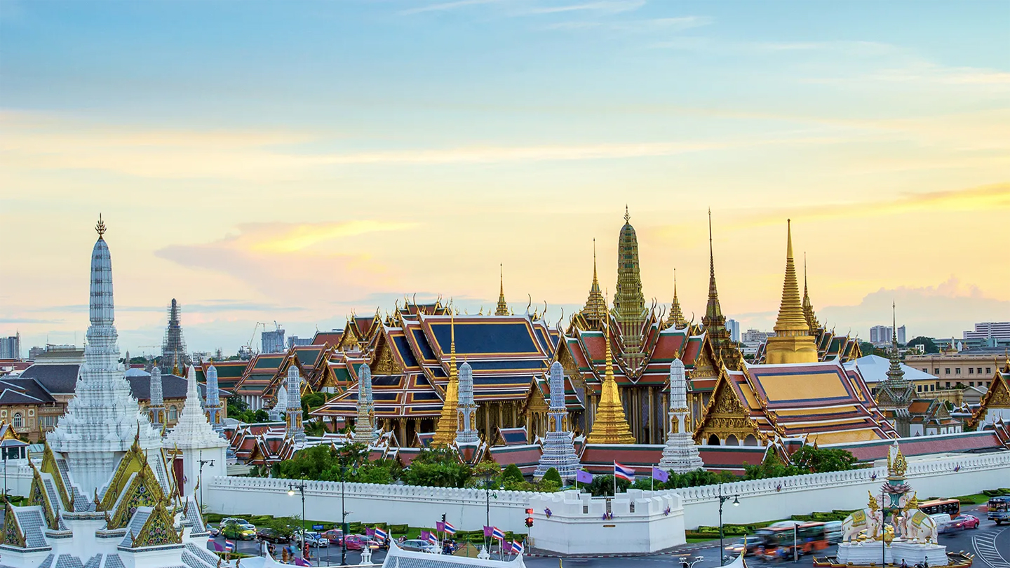 Il Grand Palace a Bangkok