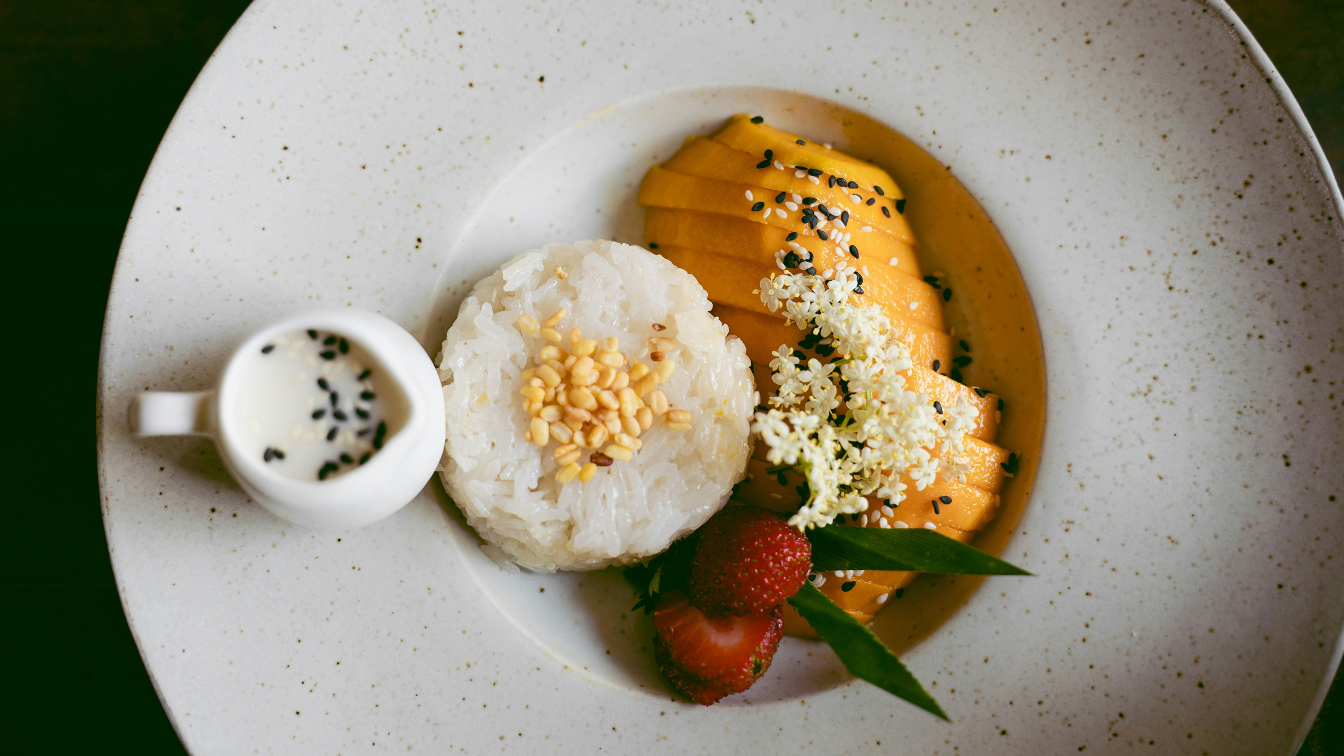 Khao Neow Mamuang (Riso appiccicoso con mango)