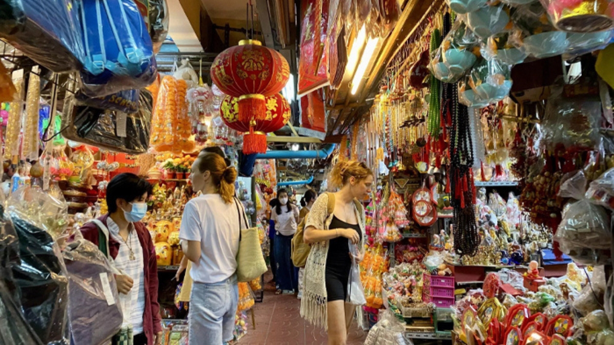 Mercato di Warorot a Chiang Mai
