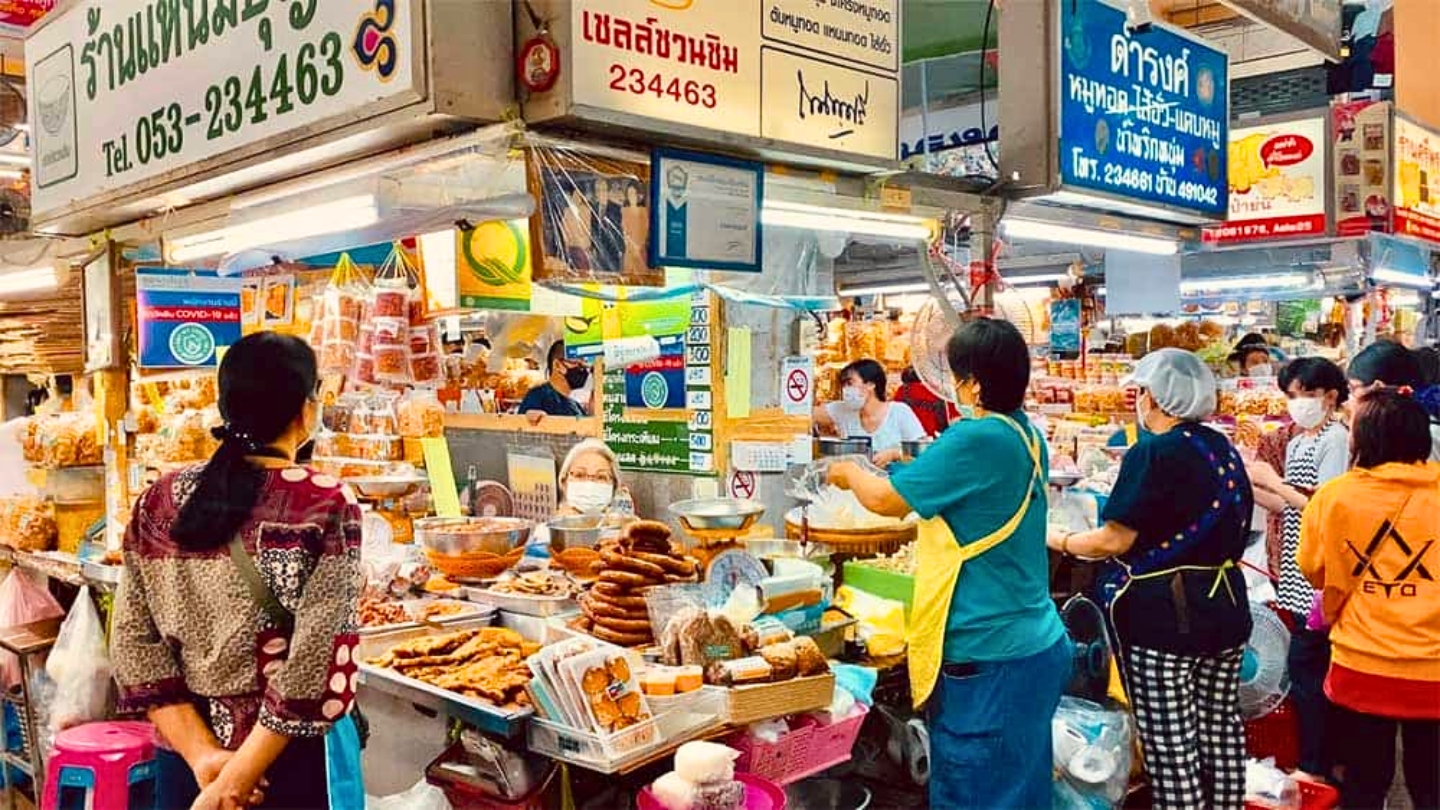 Mercato locale di Warorot