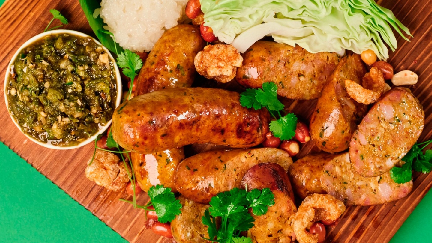 Sai Ua – la famosa salsiccia alla griglia di Chiang Mai