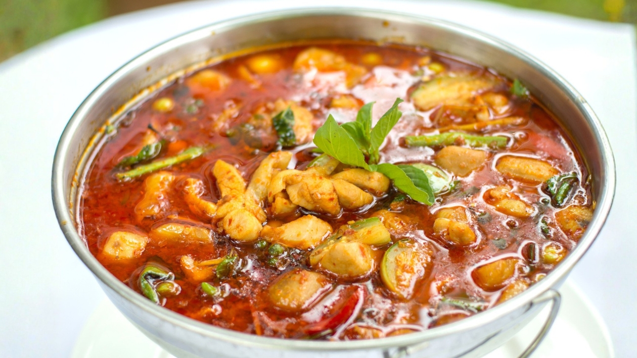 Kaeng Pa è un cibo tipico di Kanchanaburi