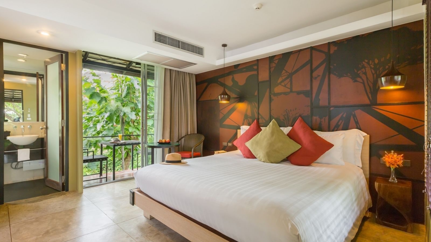 L'hotel offre interni completi nelle camere da letto 