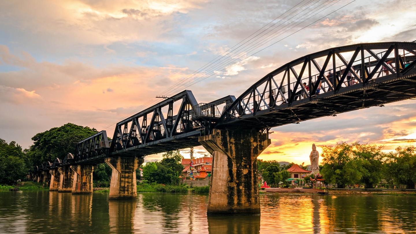 Visita il ponte sul fiume Kwai