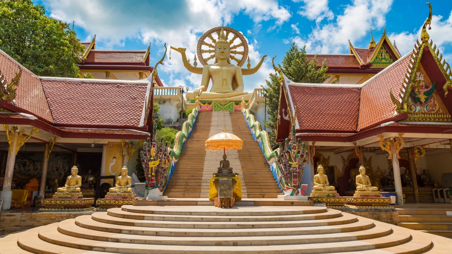 La pagoda famosa di Thailandia