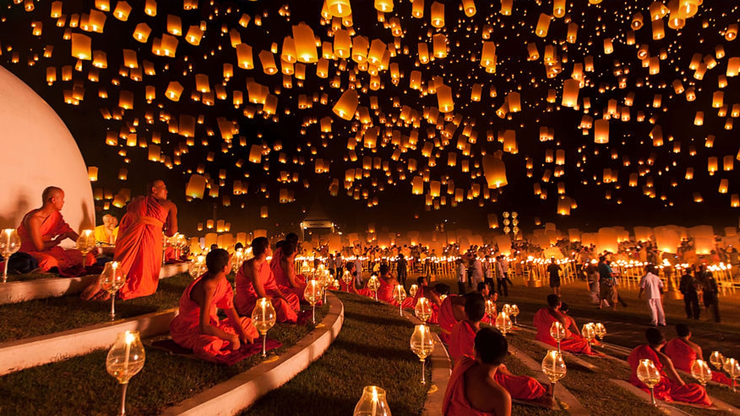 Quando andare in Thailandia - Festa delle lanterne galleggianti 