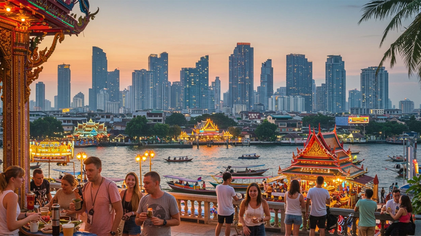 Scopri cartina della Thailandia, visita Centrale