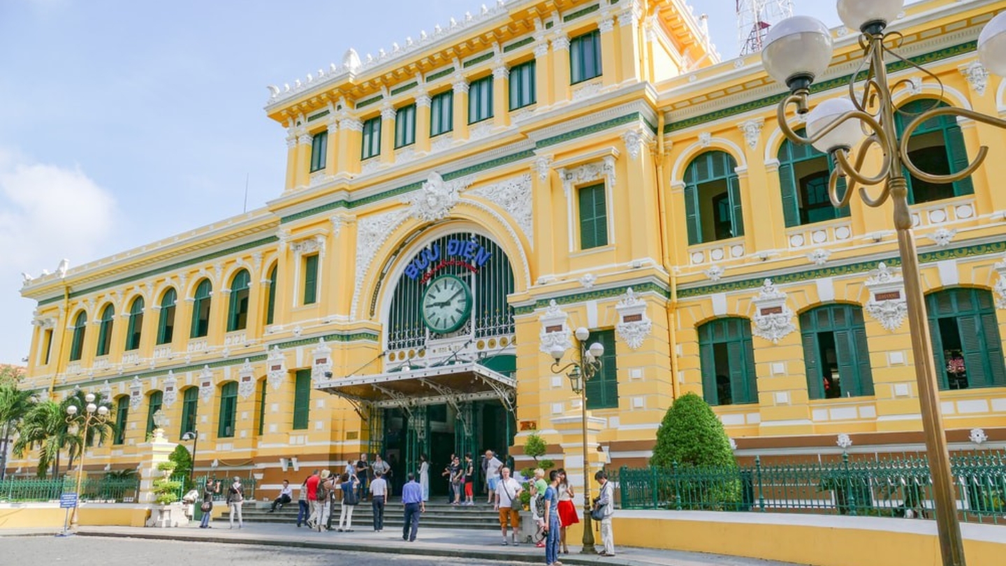 Visitare Postale centrale della città del vostro itinerario di 36 ore a Saigon