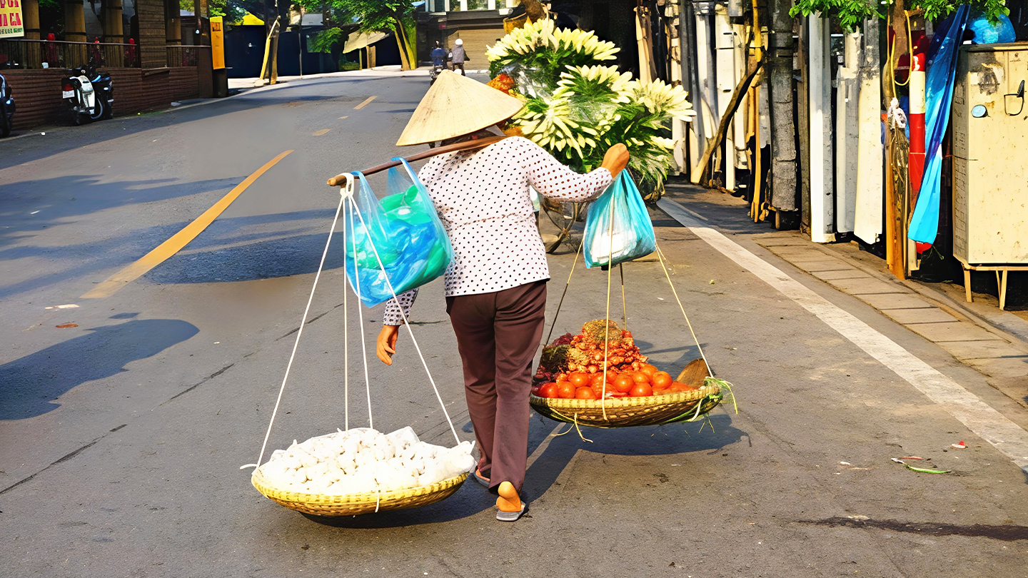 Quartiere Vecchio di Hanoi 