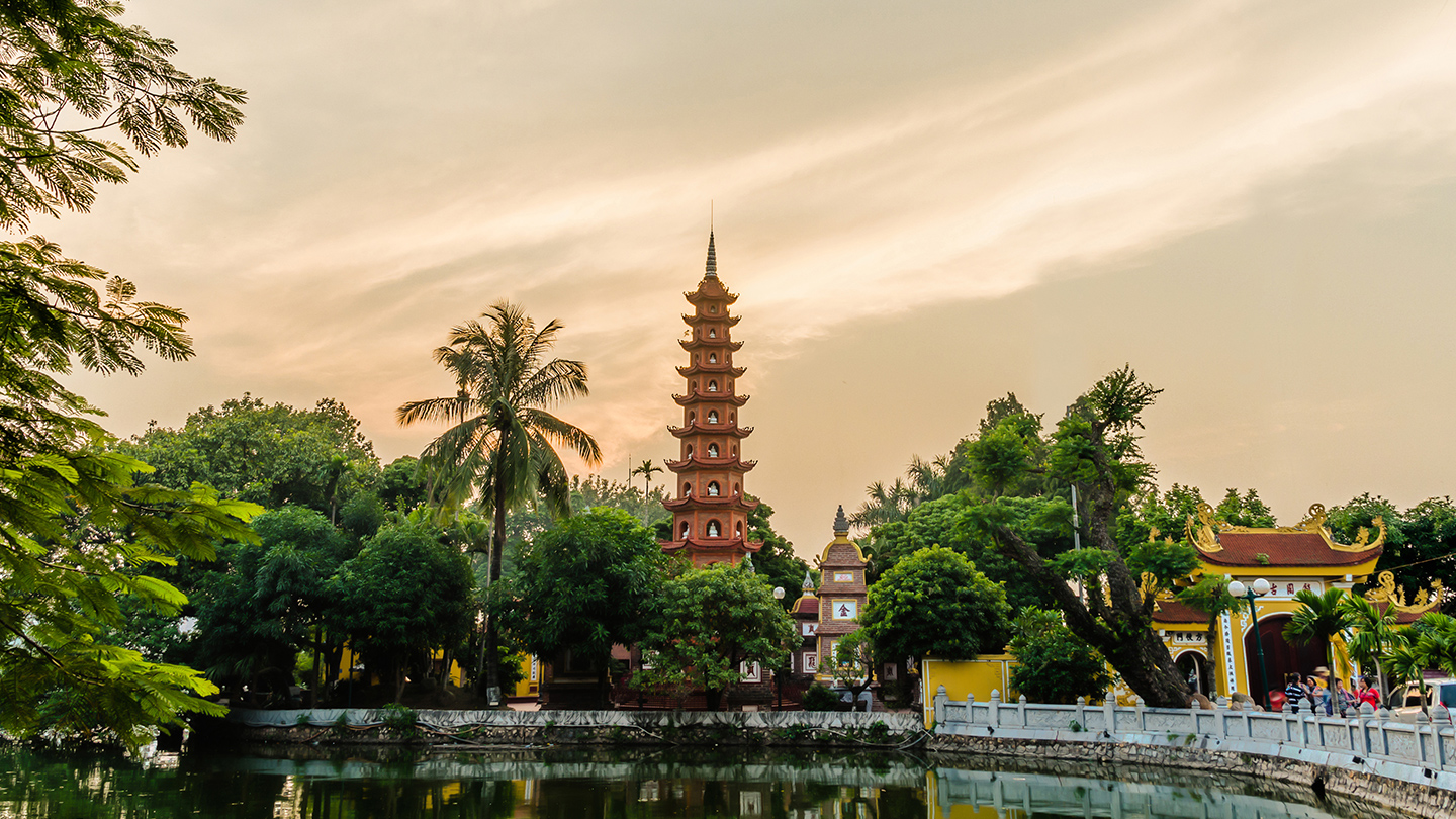 Pagoda di Tran Quoc Hanoi