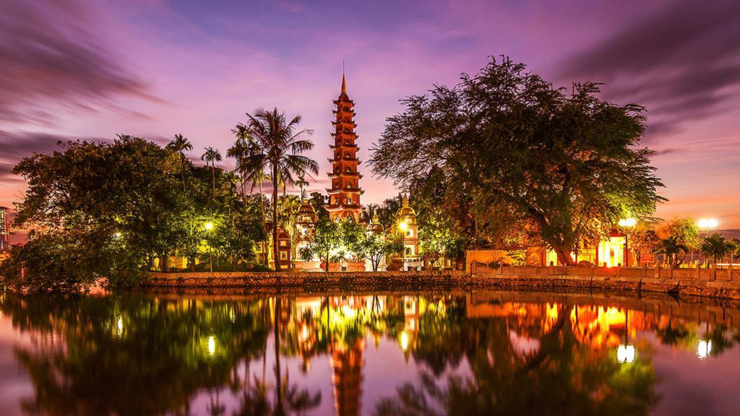 L'eleganza e la serenità della pagoda di Tran Quoc in 4 giorni ad Hanoi
