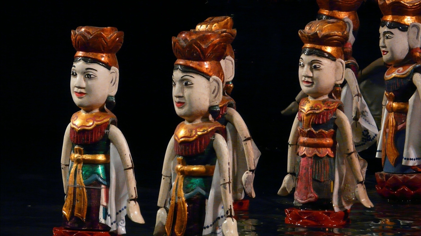 Il Water Puppet Show al Teatro Thang Long