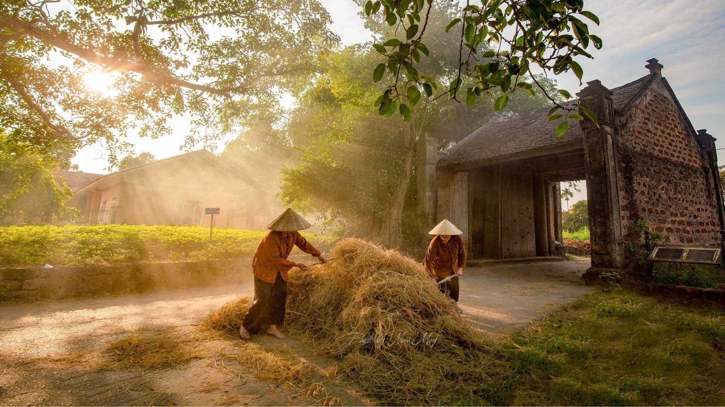 Visita villaggio di Duong Lam Hanoi
