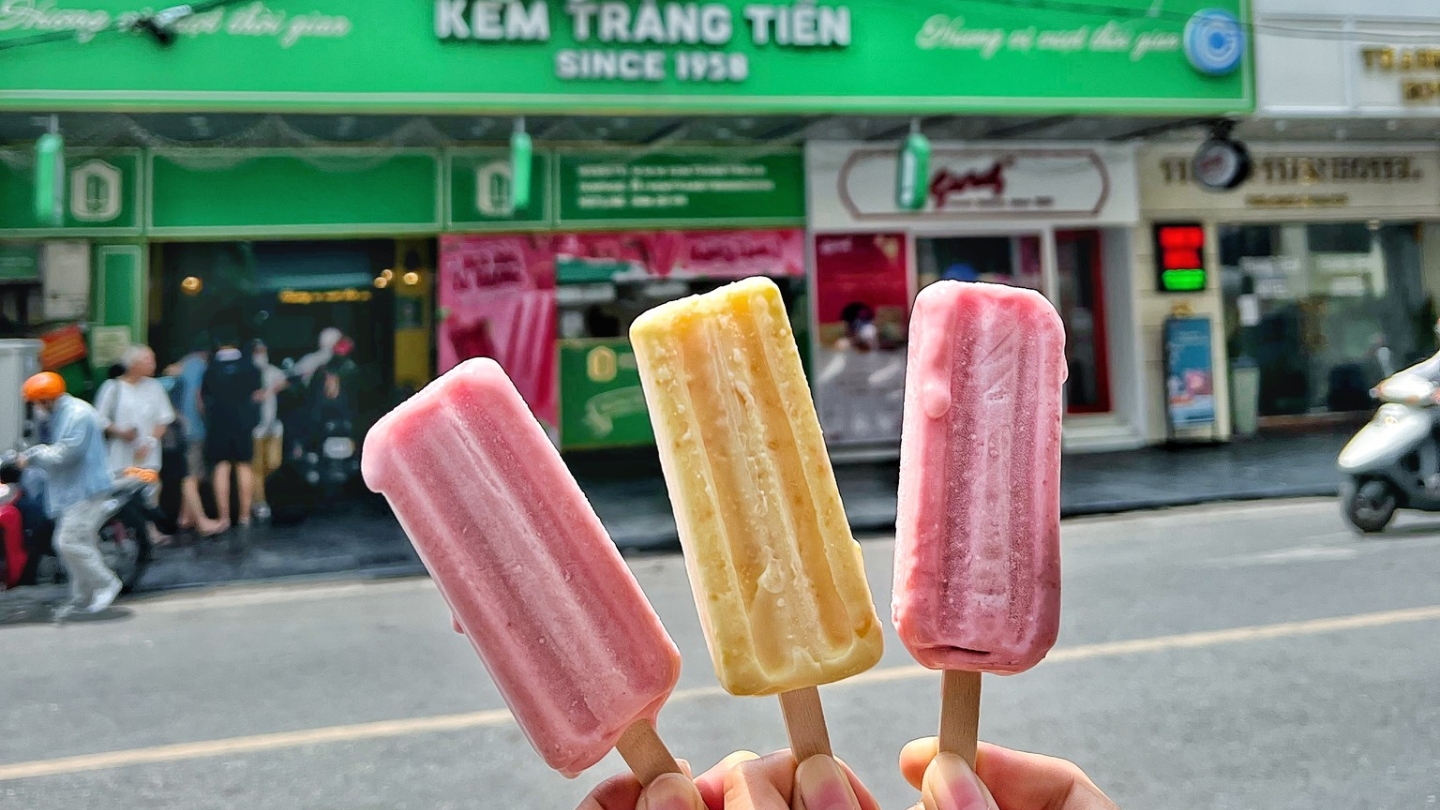 Il gelato Trang Tien
