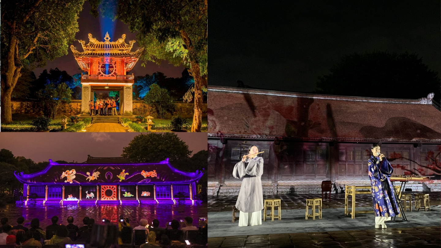 Il tour notturno del Tempio della Letteratura