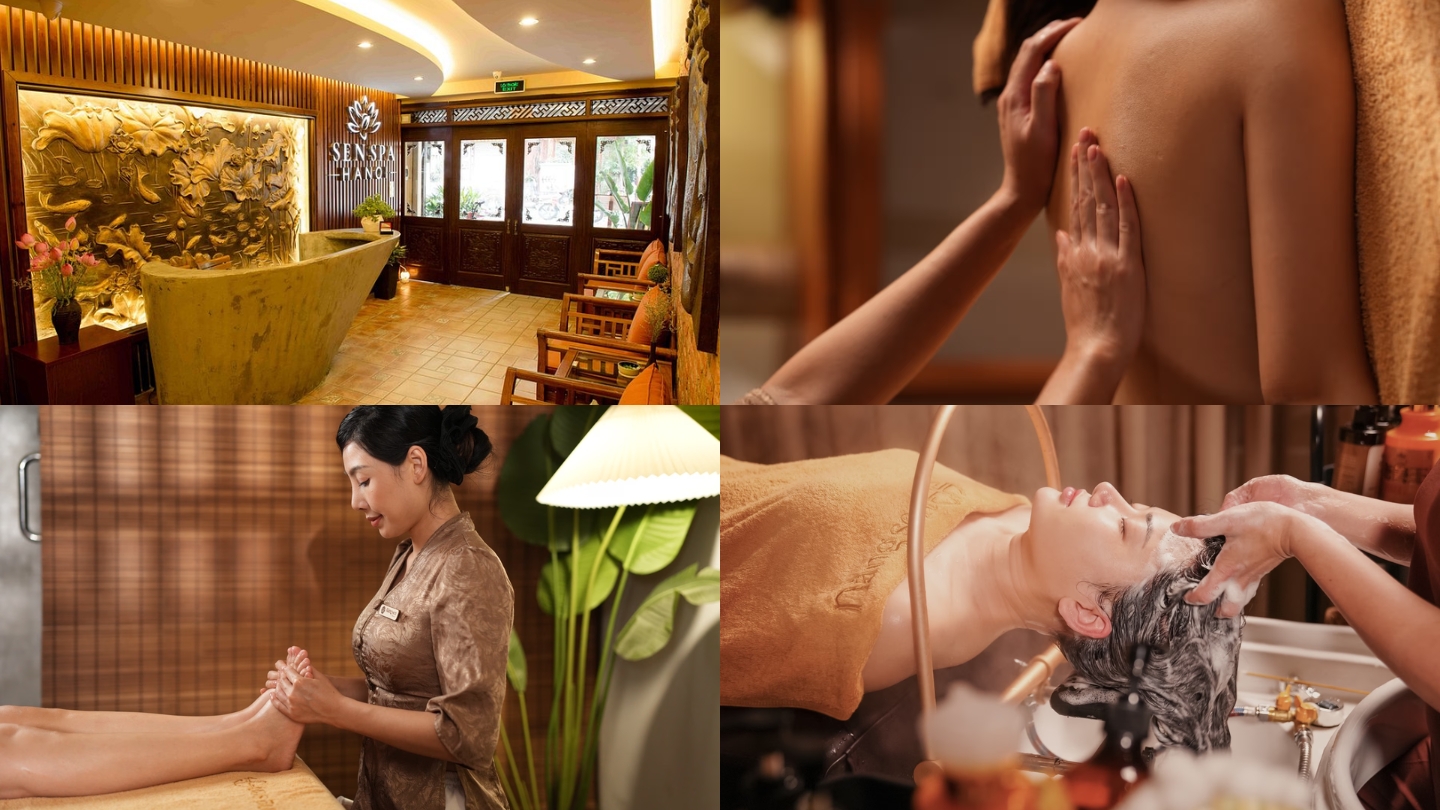 Migliori spa ad Hanoi - Massage Nang Sen