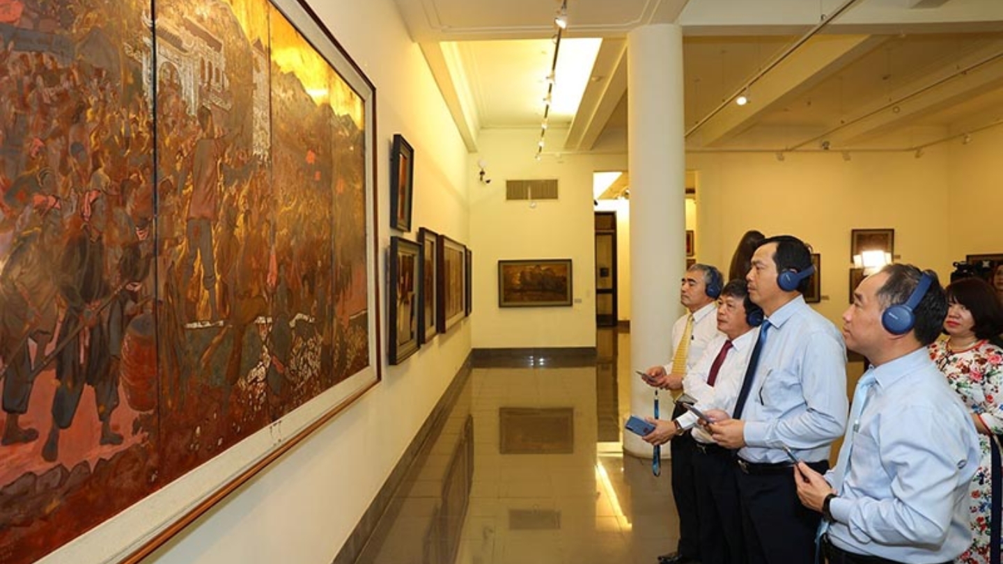 L'utilizzo di dispositivi tecnologici nella presentazione al Museo