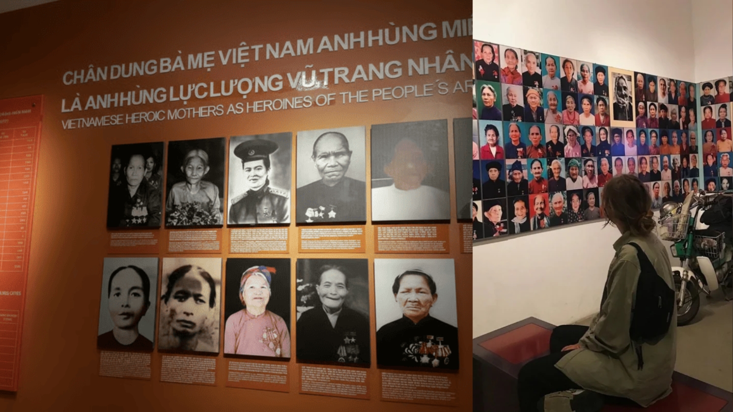 Terzo piano - Visita guidata al Museo delle Donne Vietnamite