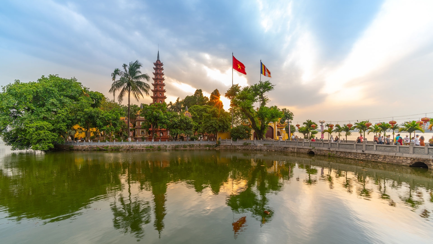 Cosa vedere alla pagoda Tran Quoc