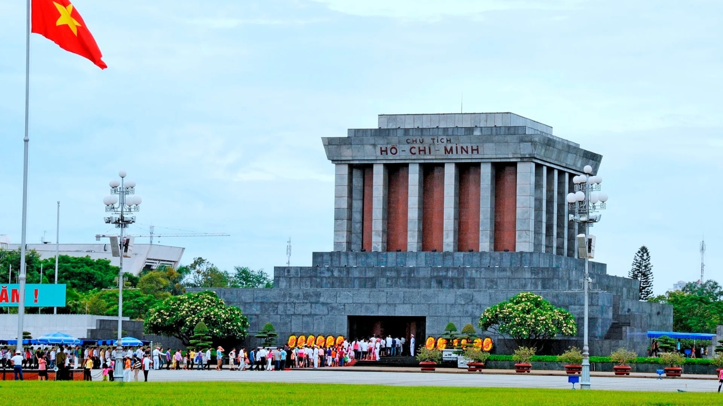 Il mausoleo di Ho Chi Minh
