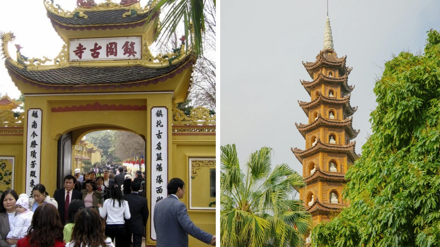 La Pagoda Tran Quoc