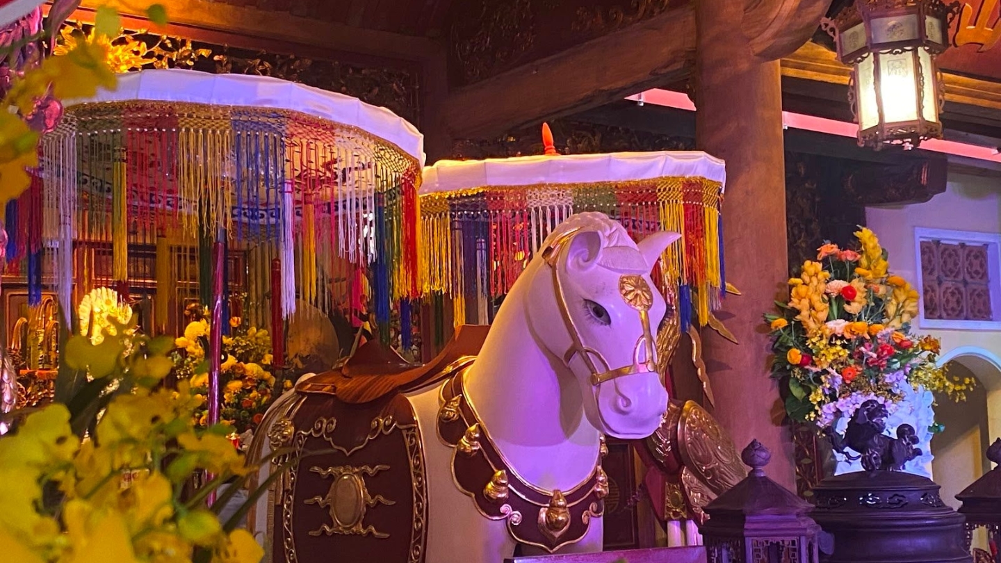 Il Cavallo Bianco di Tempio Bạch Mã