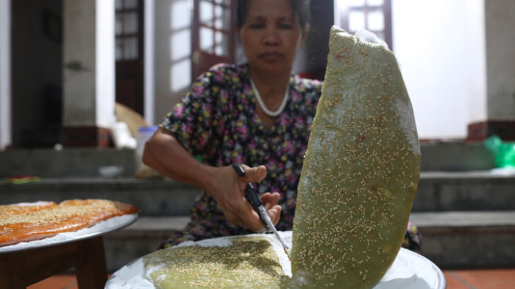 Il famoso chè lam nell'antico villaggio di Duong Lam