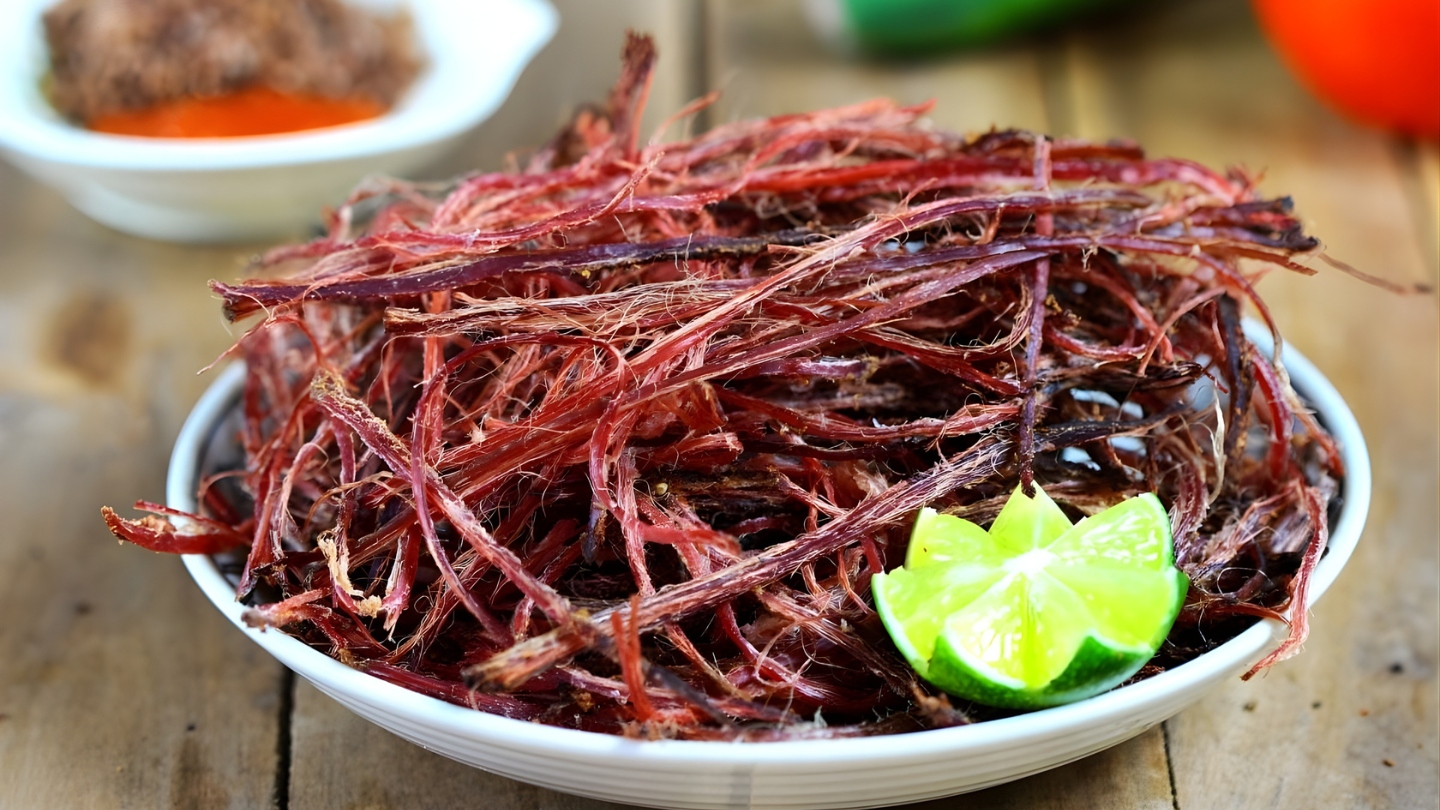 Carne di buffalo affumicata
