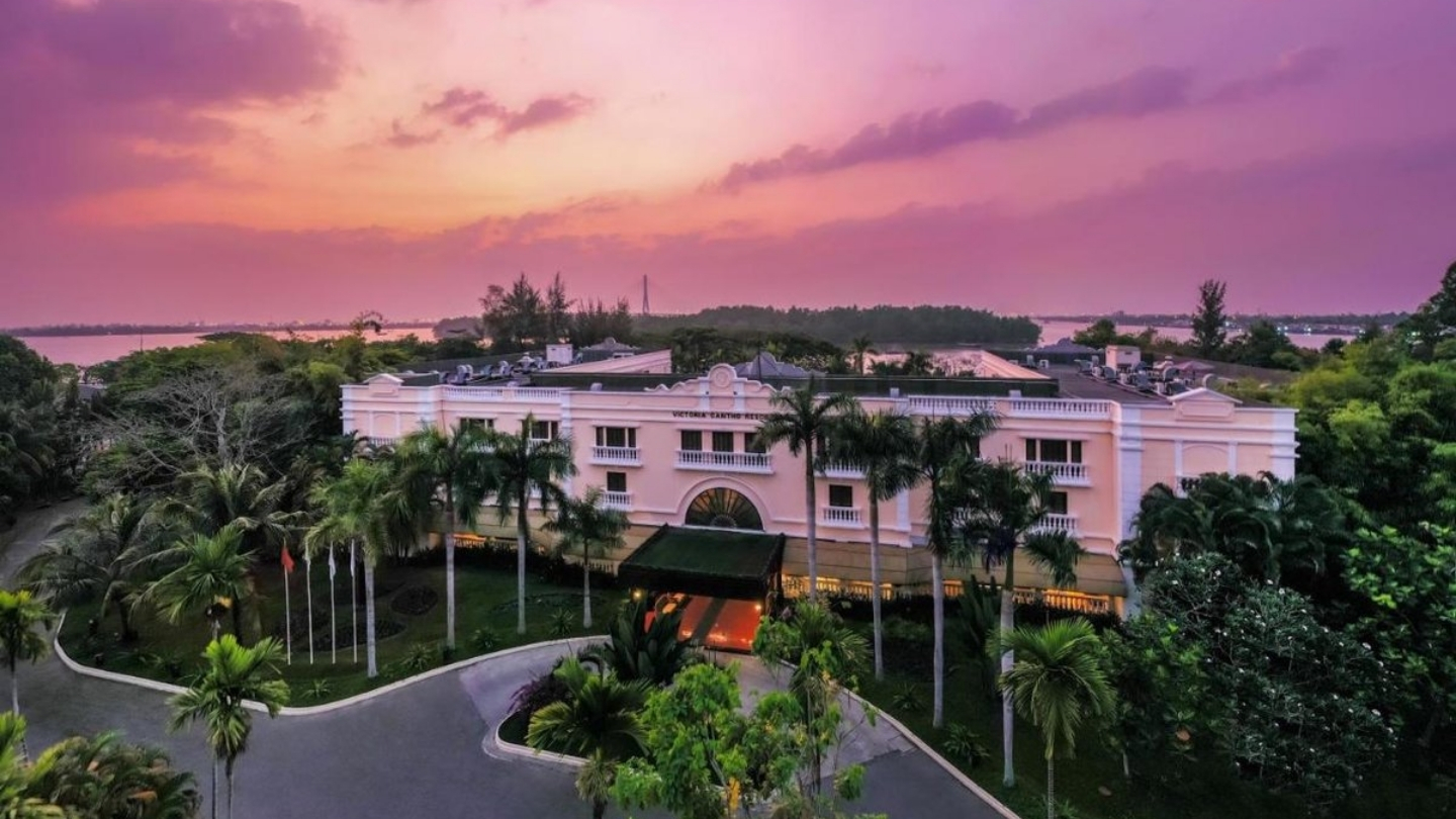Il Victoria Can Tho Resort al tramonto 