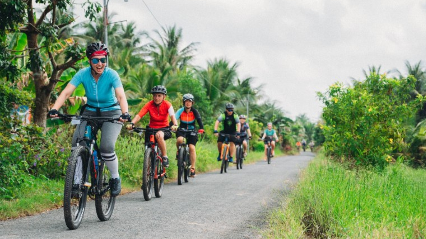 Un rigenerante tour in bicicletta nel Delta del Mekong