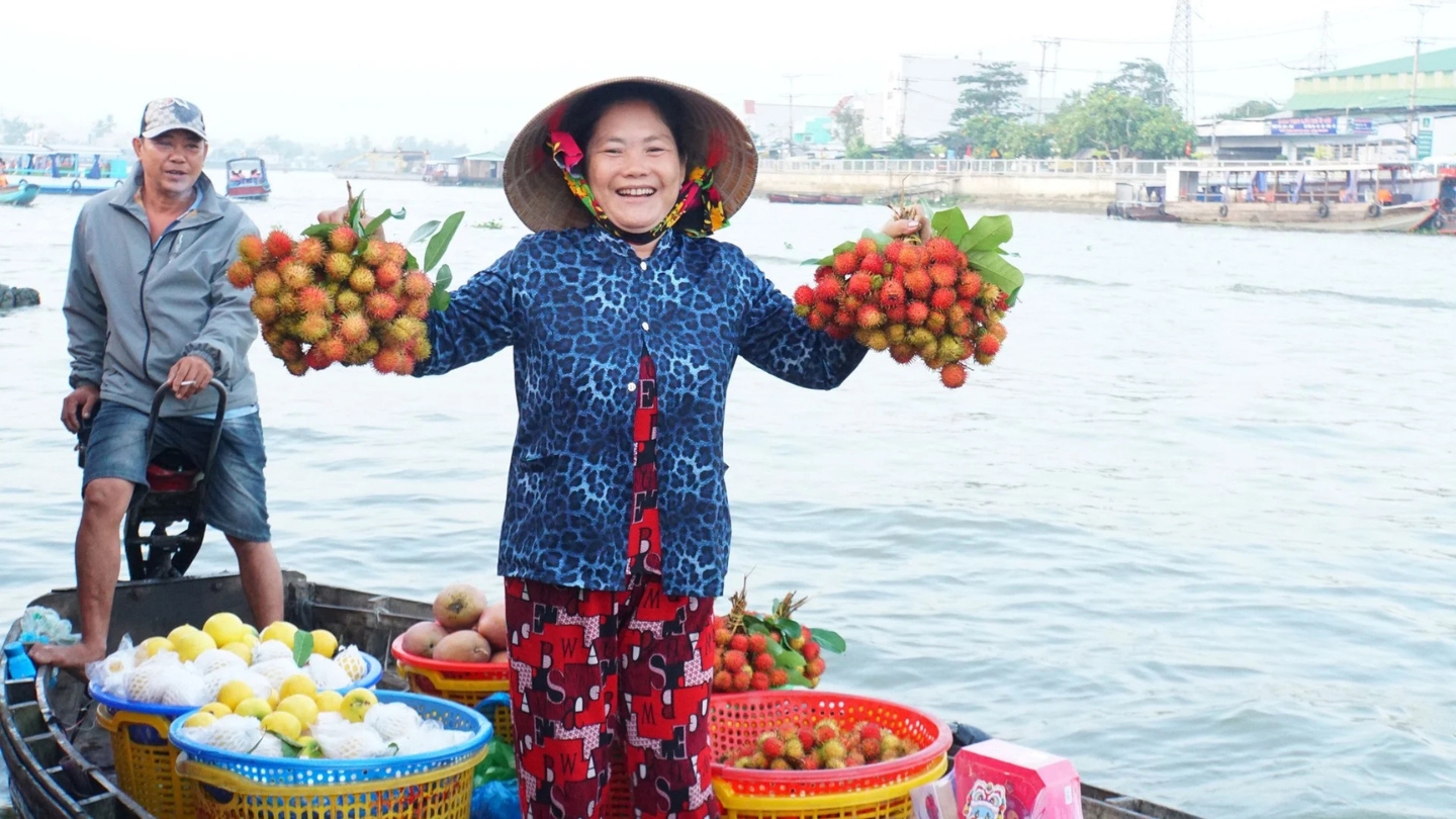 I mercati galleggianti più famosi del Delta del Mekong in Vietnam