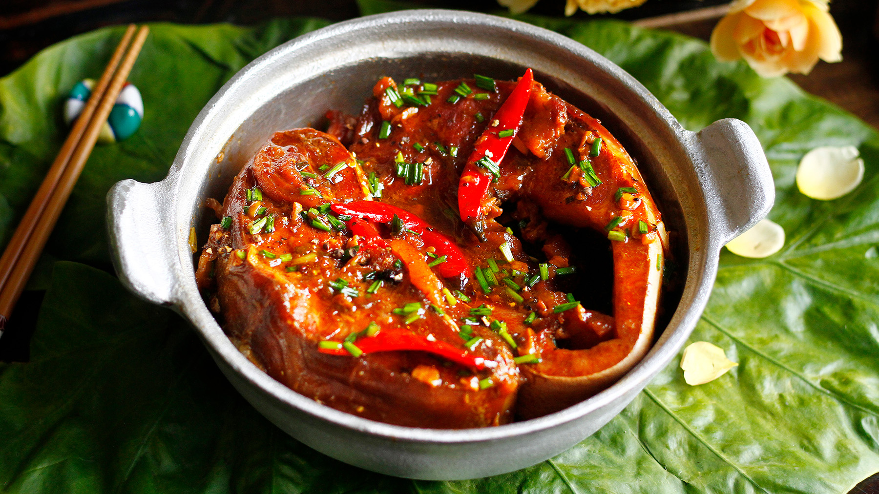 Ca Kho To - Pesce gatto brasato e caramellato alla vietnamita