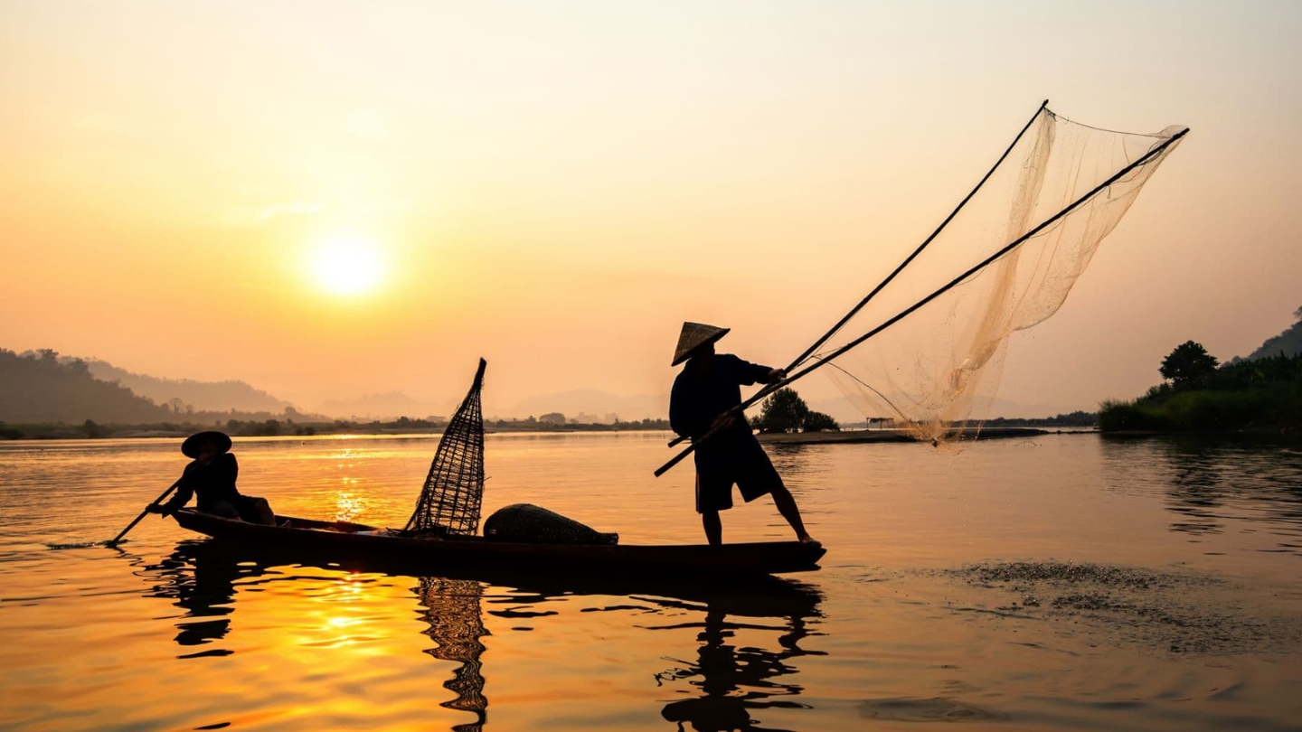Scoprire la pesca tradizionale durante un viaggio nel Delta del Mekong