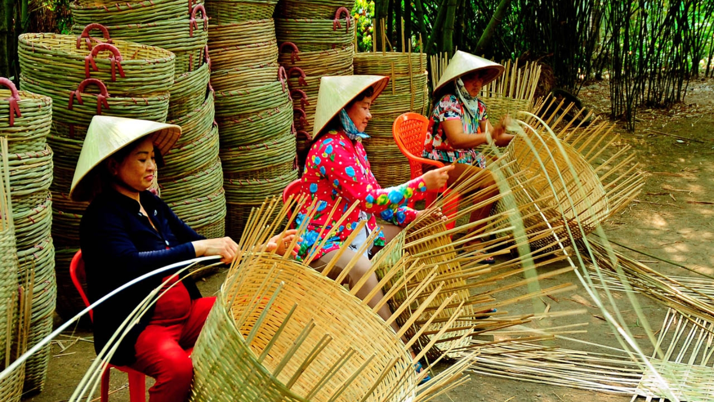 Scopri top villaggi artigianali tradizionali del Delta del Mekong